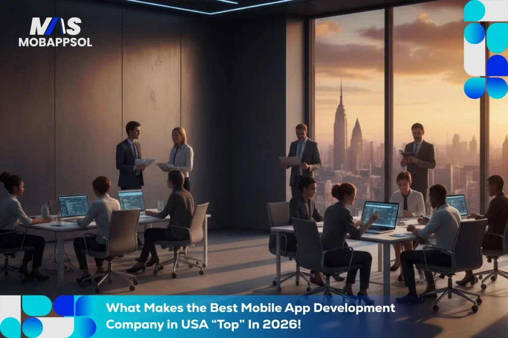 Best Mobile App Development Company in USA “Top” In 2026 By Mobappsol