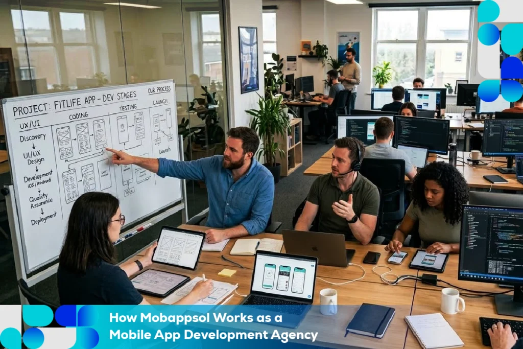Mobappsol Works as a Mobile App Development Agency